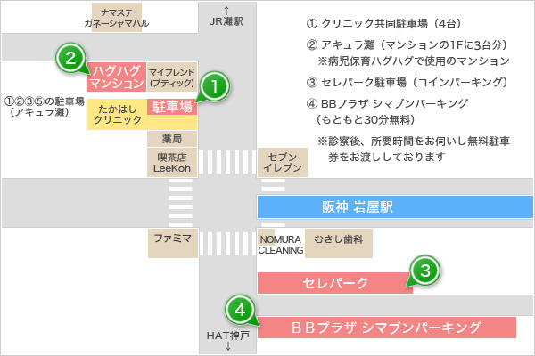 専用駐車場のご案内